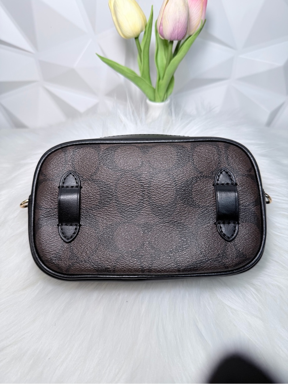 Coach convertible Crossbody with Belt Bag brown signature canvas 🤎 - Picture 3 of 15